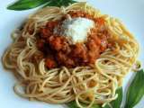 Spaghettis a la sauce bolognaise, ma recette secrète