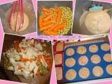 Recette Muffins au saumon, petits pois et carottes