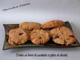 Recette Cookies au beurre de cacahuète et pépites de chocolat