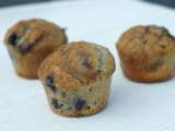 Recette Mini muffins aux myrtilles