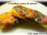 Recette Croustillants saumon et épinards