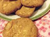 Recette Cookies au chocolat blanc et noix du brésil