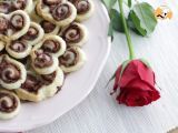 Recette Coeurs feuilletés au nutella pour la saint valentin