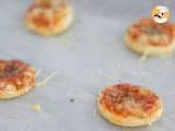 Recette Mini pizzas à la pâte feuilletée