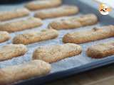 Recette Biscuits à la cuillère sans gluten inratables