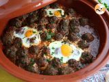 Recette Tajine de kefta (boulettes de viande hachée aux épices et aux herbes)