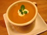 Recette Soupe de carottes à l'orange et au gingembre