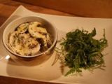Recette Petite salade aux champignons crus et copeaux de parmesan