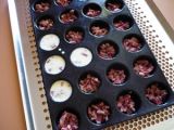 Recette Souffles chaud de confits de gesiers sur sa salade du sud ouest