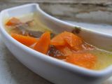 Recette Soupe miso et carottes version laurence salomon.