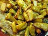 Recette Tajine de poulet aux olives et citrons confits
