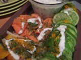 Recette Salade au saumon fume et haddock