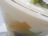 Recette Salade de fruits & sa mousse en verrine