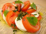 Salade tomate-mozzarella-basilic
