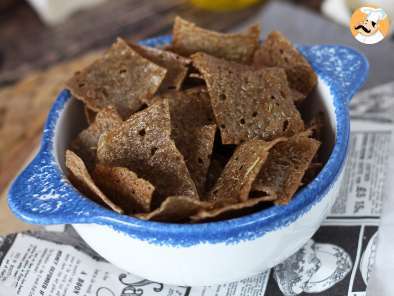 Recette Chips aux galettes de sarrasin: parfait pour l'apéritif!