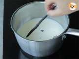 Etape 1 - Crème pâtissière à la vanille, un classique