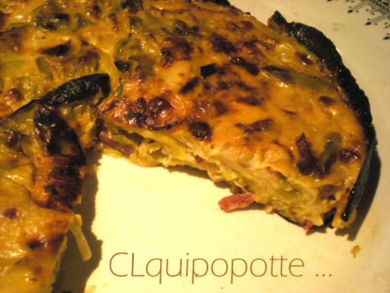 Clafoutis poireau – camembert, photo 2