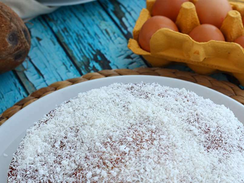 Gâteau à la noix de coco brésilien - Bolo toalha felpuda, photo 4