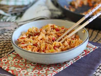 Recette Nasi goreng, le plat de riz indonesien antigaspi !