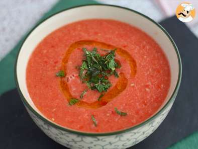 Soupe froide à la pastèque et à la tomate, photo 3