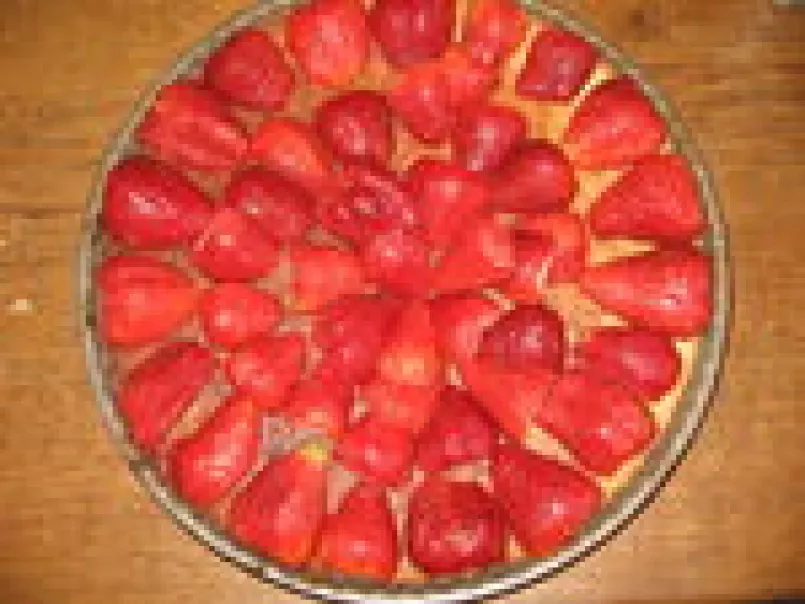 Tarte fraises-frangipane, photo 2