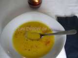 Recette Soupe veloutée aux courgettes jaunes