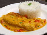 Recette Filet de poisson au curry