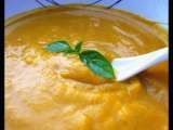Recette Soupe de carottes au lait de coco - Billet post-vacances