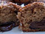 Recette Muffin crème brûlée & chocolat noir